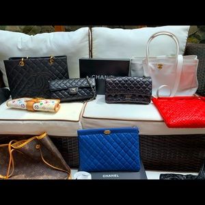 Closet clear out Chanel LV Gucci etc